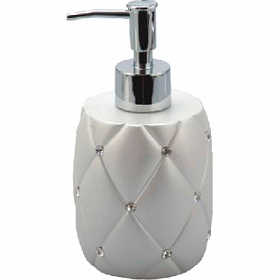 Дозатор жидкого мыла керамика Ledeme L425-27 белый Водяной